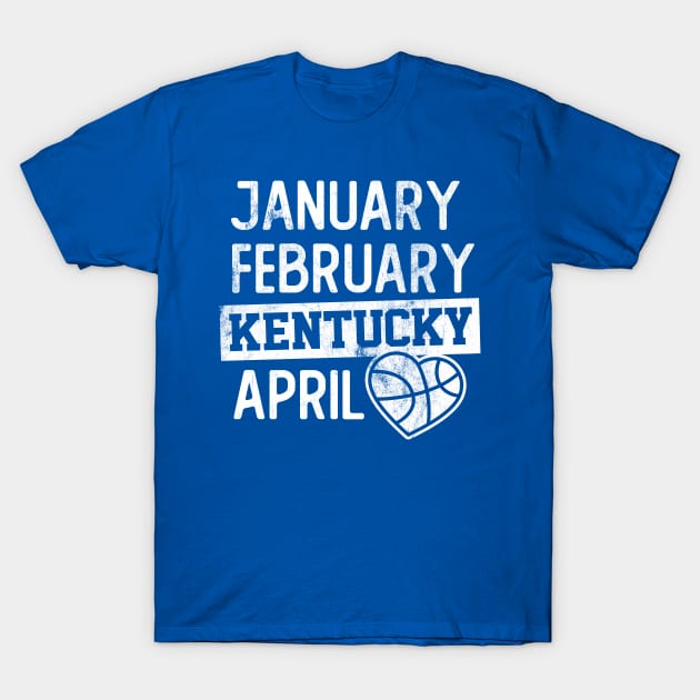 January February Kentucky April March Madness T-Shirt by DetourShirts